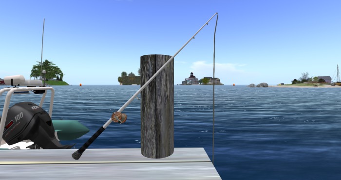 Fishing Pole Decoration (boxed)
