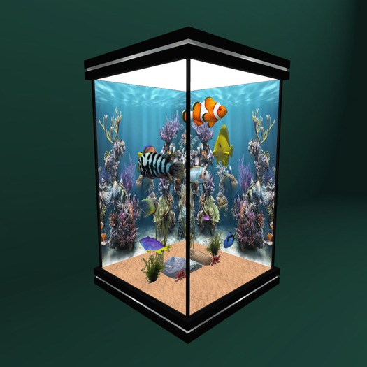 vertical fish tank