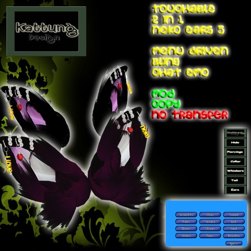 KTD Neko Ears 5 + hud