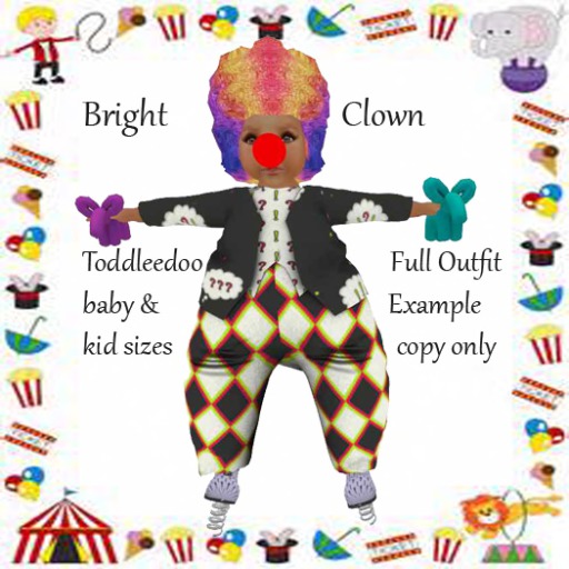 Bright Clown Outfit