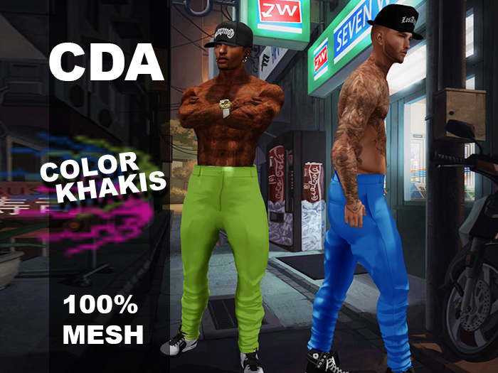 BCode - Khakis - blue