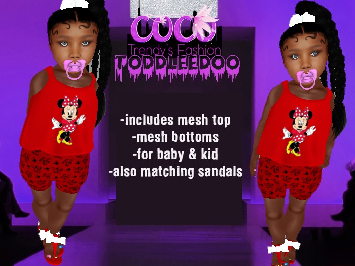 Red TD Minnie Mouse Fit