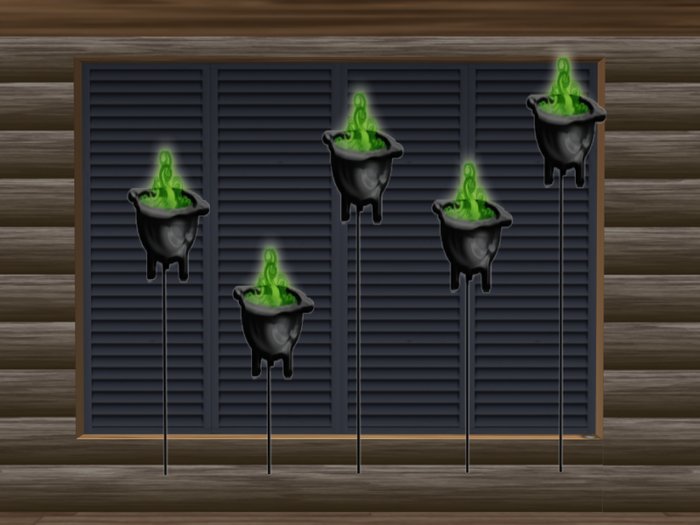 Second Life Marketplace - Halloween Cauldron Stakes