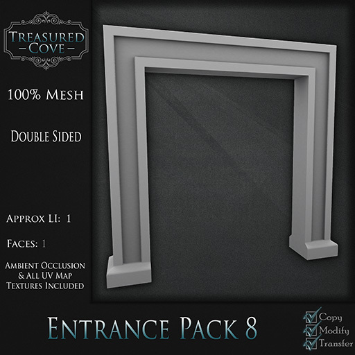 -TC- Entrance Pack 8 Mesh 50% Discount!!