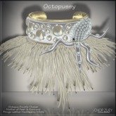 Octopussy Wht Choker by Chop Zuey Couture Jewellery