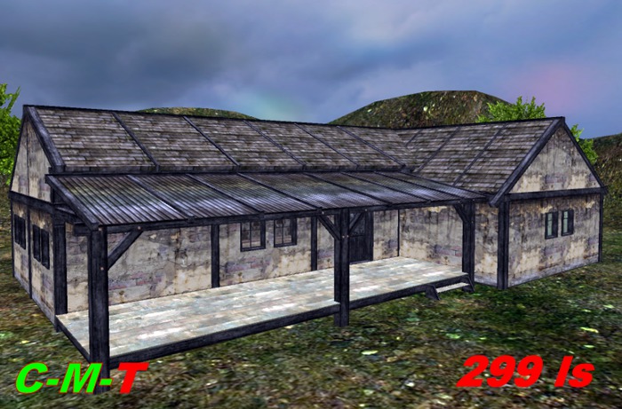 Cabane Distressed House 9li