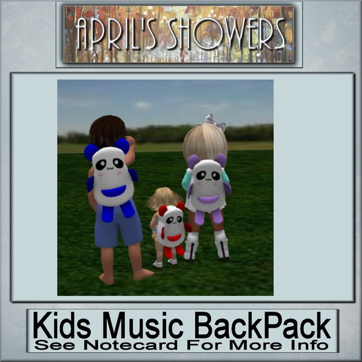 Kids Music BackPack Red (Boxed)