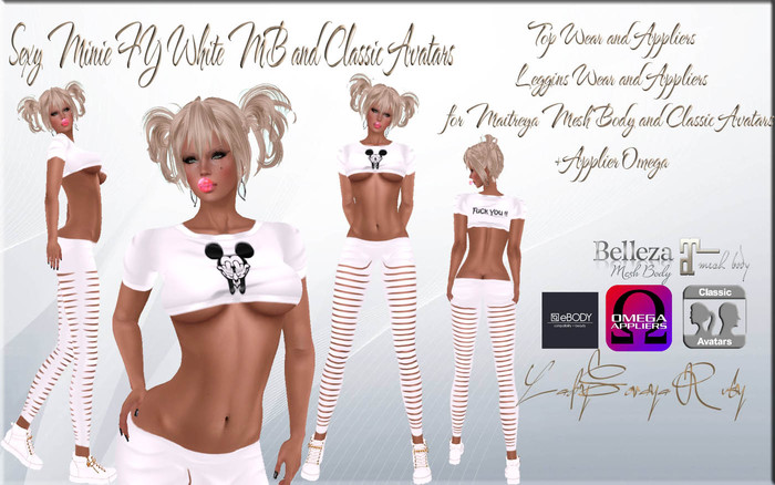 LSR - Sexy Minie FY White MB and Classic Avatars