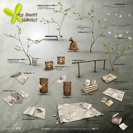 8f8 - 10. Our Secret Hideout - Bird Gift