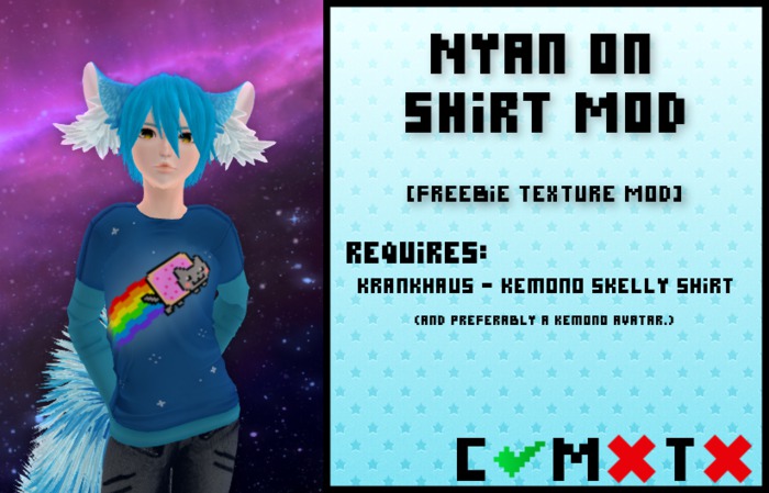 +VS+ Nyan On Shirt Mod
