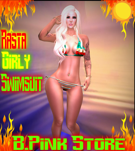 B.Pink  Rasta Girly