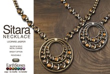 EarthStones Sitara Earrings - Carnelian (wear)