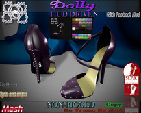!!BHB!! DOLLY HEELS GEMMED WITH WORK AND PLAY HUD (ADD)