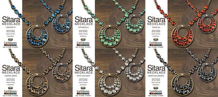 EarthStones Sitara Necklaces - Fatpack