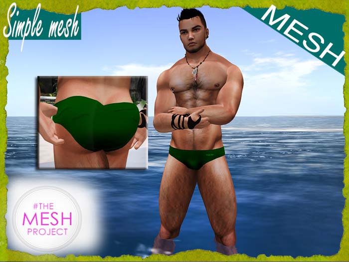SM Green Speedo