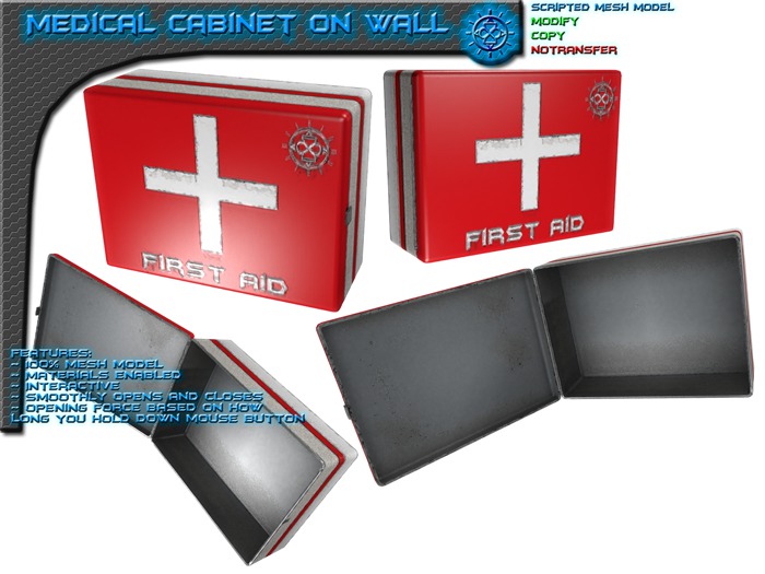 [:AT] Medical Cabinet on wall