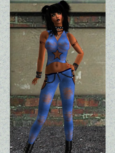 Jeans-Combo Punky Blue (including Omega-Applier)