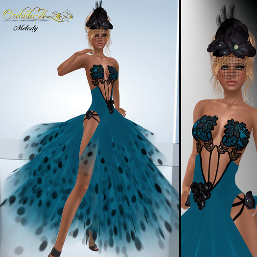 ** Orchidea** MELODY turquoise