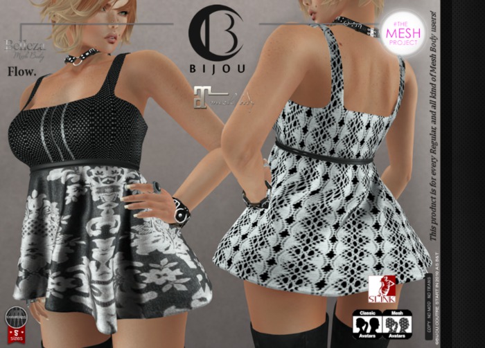 .Bijou ~ Evi Dress ~ Maitreya|Slink|TMP|Classic & More!