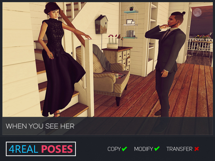 4Real Poses - When you see her