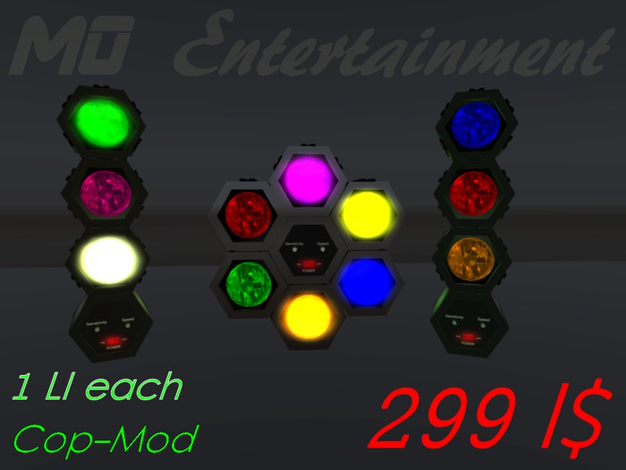 disco spot-lights box