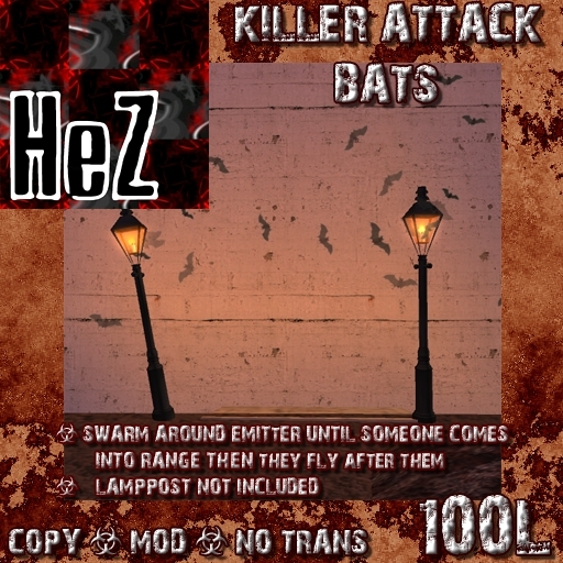 [HeZ] Attack Bat Generator - Halloween Decoration