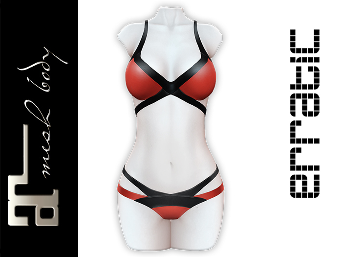 erratic / beth - bikini / red (maitreya)