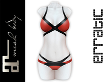 erratic / beth - bikini / red (maitreya)