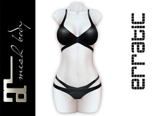 erratic / beth - bikini / black (maitreya)