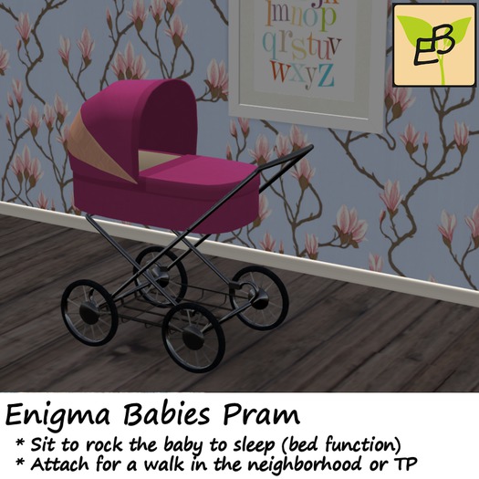 Enigma Babies Pram - Pink