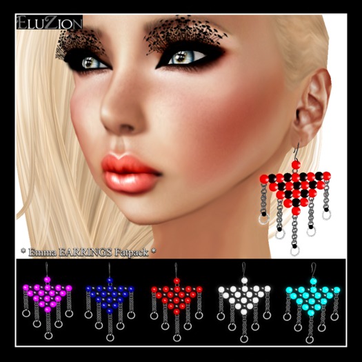 ELUZION * Emma Earrings FATPACK