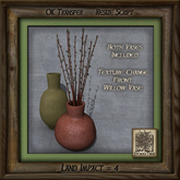 Clay and Willows Vases Duo Ai