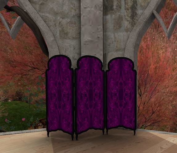 Fucshia Privacy Screen [COMMON]
