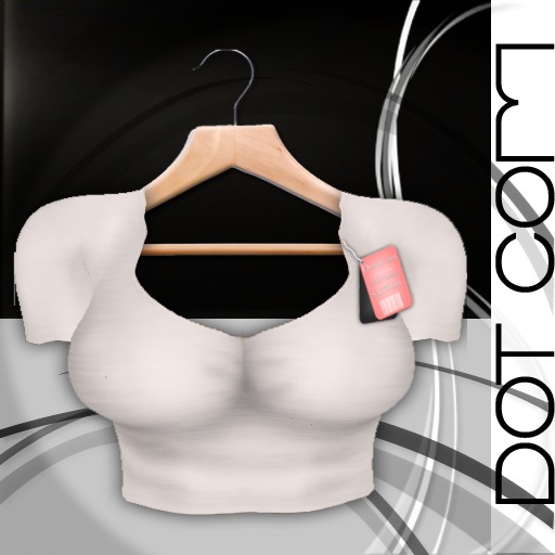 [DC] Basic Crop Top White