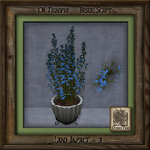 Stone Planter B Floral Cf