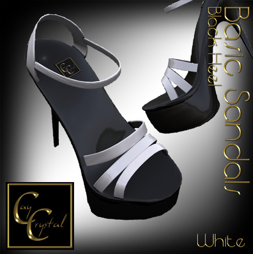 CC Design - Basic Sandals White