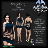 [FPI] Venetian Blue - Sexy little Outfit with Shoes and Jewelry to complete the look