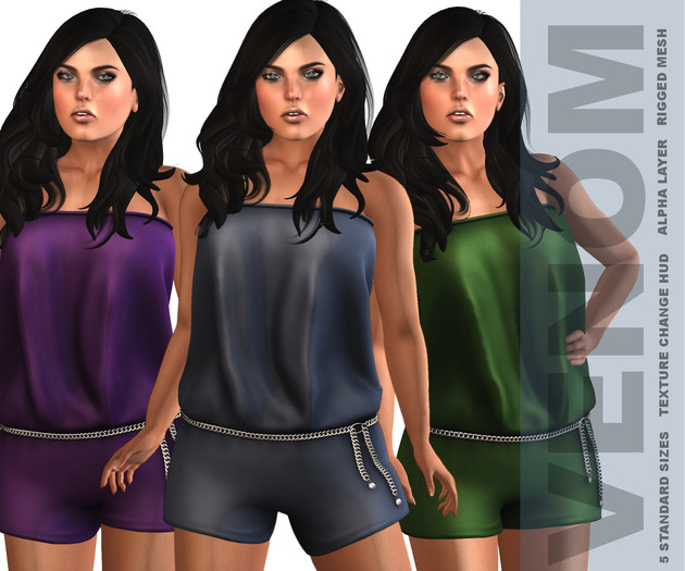 .::VENOM::. - BOXED - SOFIA ROMPER