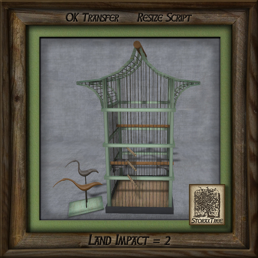 Native Bird Decor Cage Ai