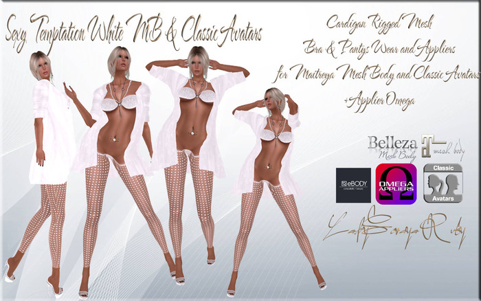 LSR - Sexy Temptation White MB & Classic Avatars