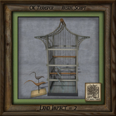 Native Bird Decor Cage AL