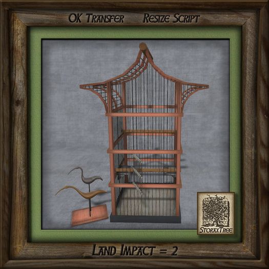 Native Bird Decor Cage Ak