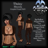 [FPI] Daisy Brown - A Cute, Casual Outfit comes with Shoes and Jewelry to complete the look