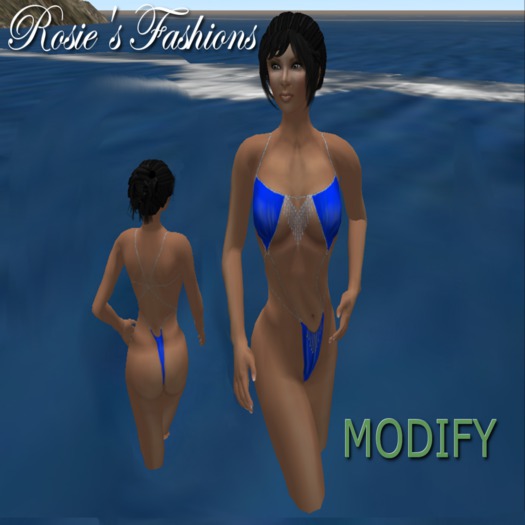 Blue Bikini