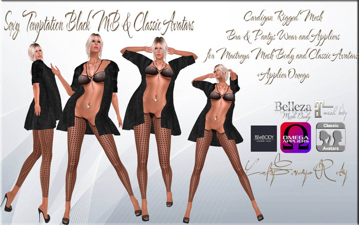 LSR - Sexy Temptation Black MB & Classic Avatars