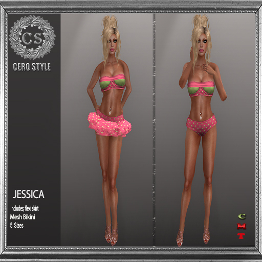 CERO STYLE Jessica Bikini Pink