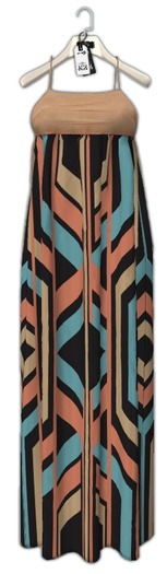 :::KC::: Ivanka Maxi Dress Orange