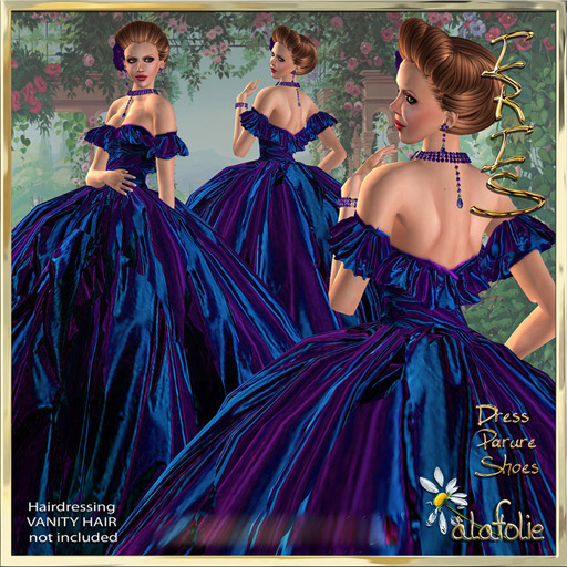 Hud Omega Applier IRIS BLEU