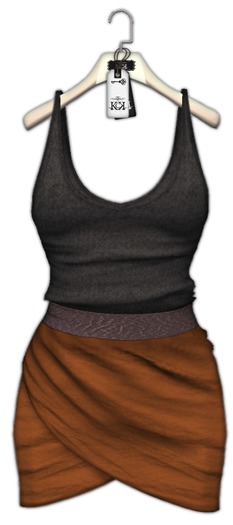 :::KC::: Sever Dress Orange