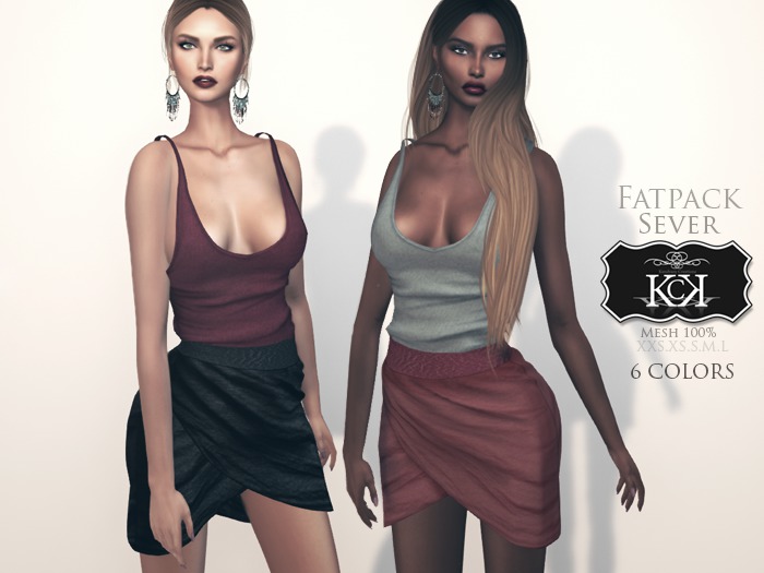 :::KC::: Sever Dress FATPACK